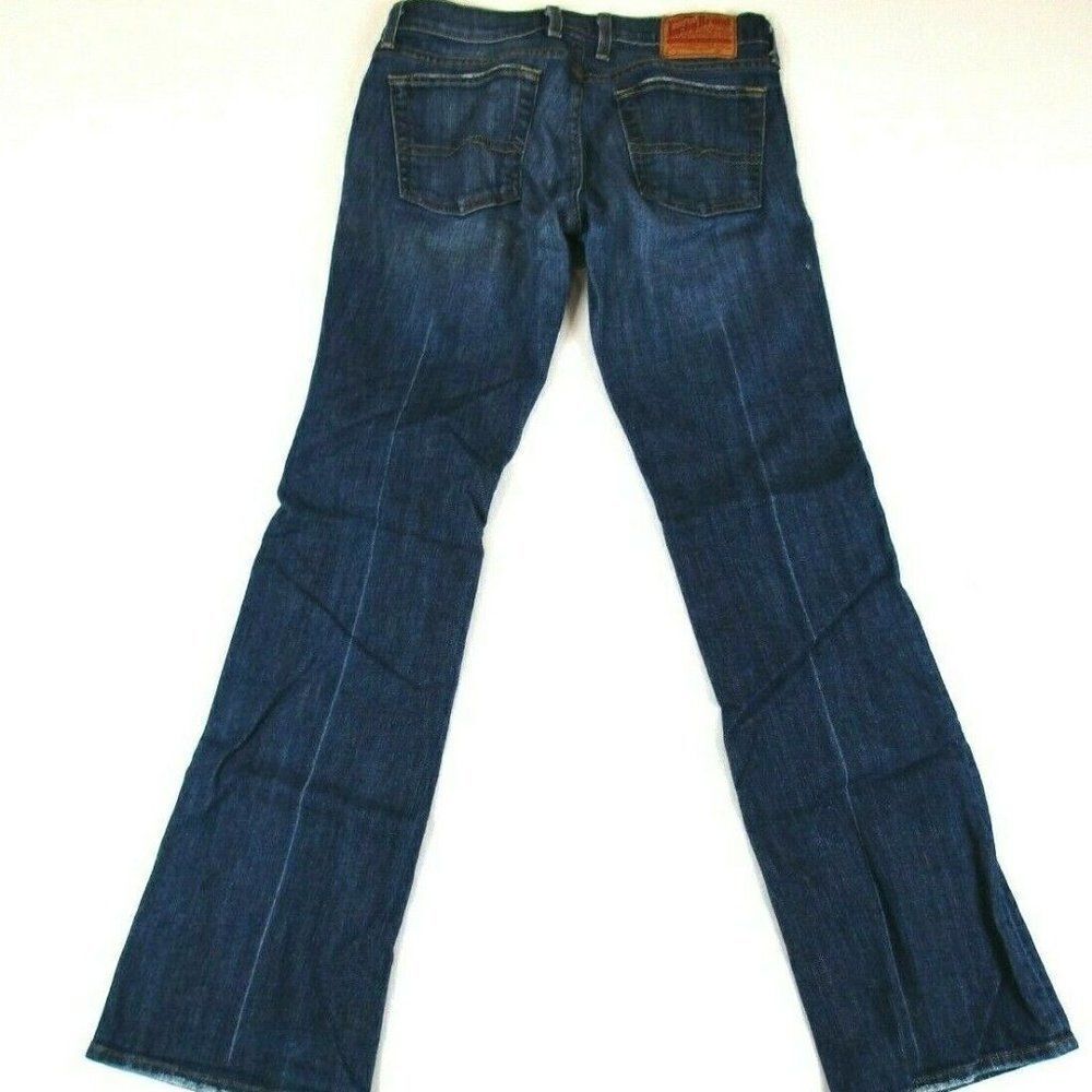 Lucky Brand Sundown Jeans By Gene Montesano Women's Size 27 Ringspun Denim - Picture 1 of 11